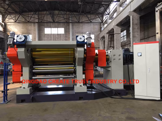 Hot Salve PLC High Precision Control Rubber Calender/Calender (CE/ISO9001)