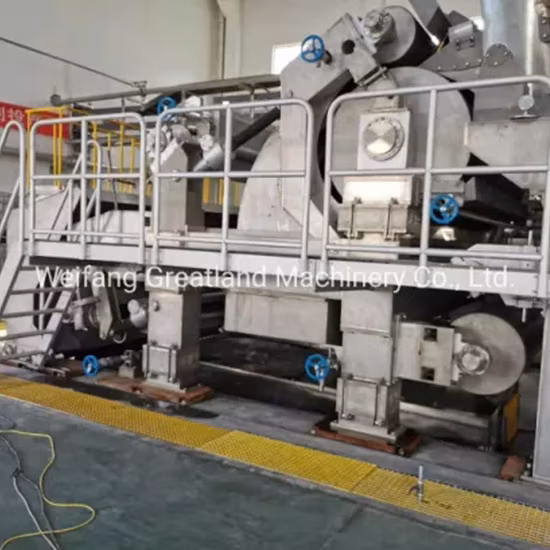 1880 High Speed Jumbo Roll Toilet Tissue Paper Making Machine