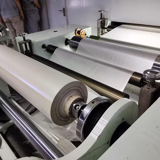 Electrical Insulating Cable Materials Refractory Mica Tape Coating Machine