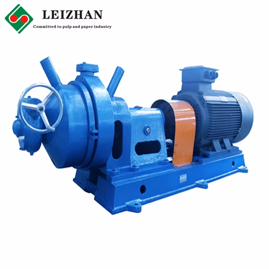 Paper Mill Stainless Steel DDR Tdr Pulp Disc Refiner / Double Disc Refiner / Conical Refiner for Paper Wooden Pulp Making Machine