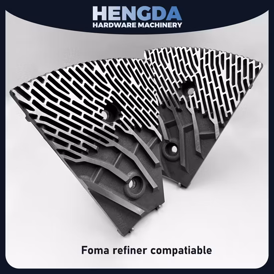 Refiner Segment Refiner Grinding Disc for MDF Machine Blade Abrasive Disc