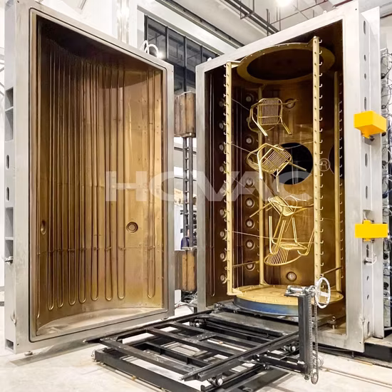 Hcvac Stainless Steel Furniture Metal Vacuum PVD Coating Machine